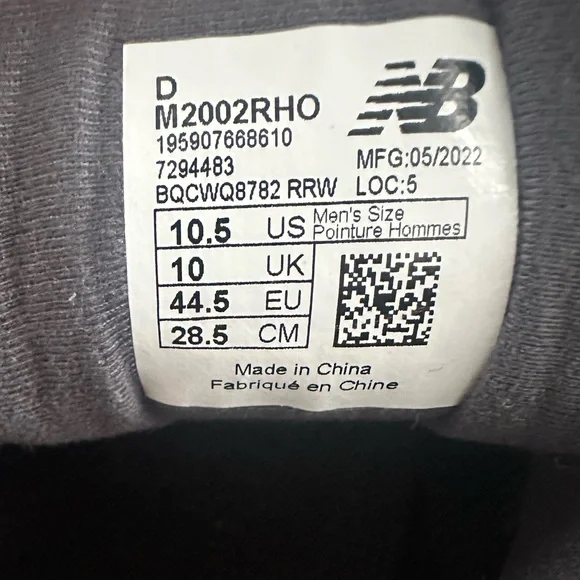 New Balance Men's Sneakers - Blue, Gray, Green - Picture 5 of 12